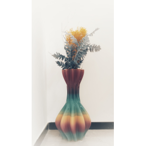 VASO DESIGN MODERNO FIRMATO TREI (MIS. 33*33*64) - VASE_SILK_BIG