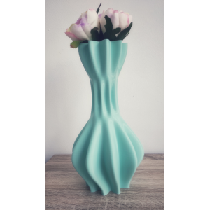 VASO DESIGN MODERNO FIRMATO TREI (MIS. 19*19*35) - VASE_SILK_SMALL